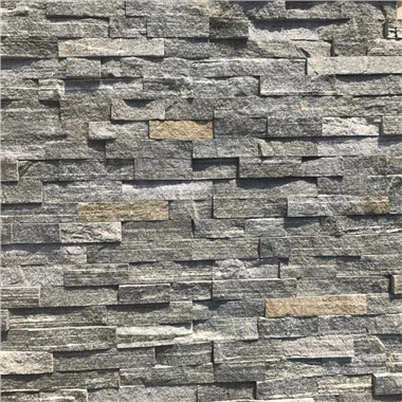 Διακοσμητικά πάνελ τοίχου από πέτρα Ledger Grey Quartz JRE-006