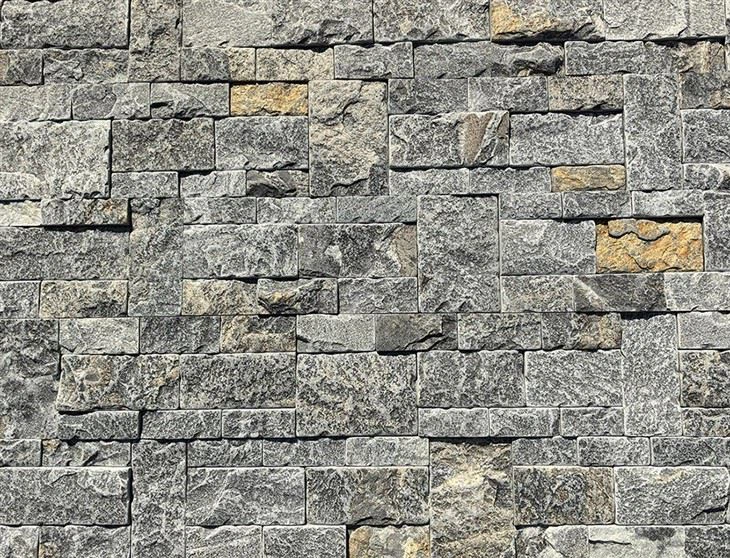 Πικραστές στοιβαγμένα πέτρινα πάνελ