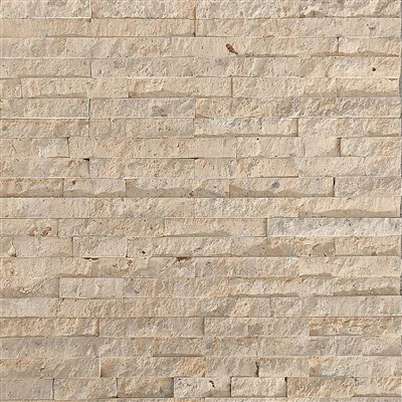 Stone Face Panels Beige Travertine Ledger Stone Panel JRE-068-1